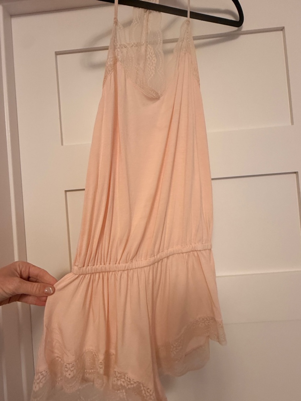 Eberjey Peach Lace-Trim Camisole